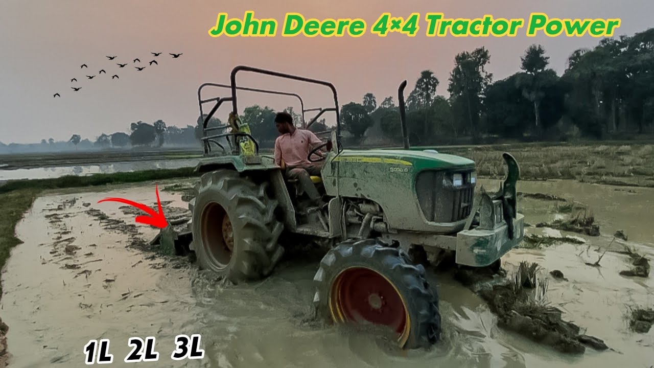 John Deere 5050 D New 2023 4×4 Mud Performance | john deere tractor