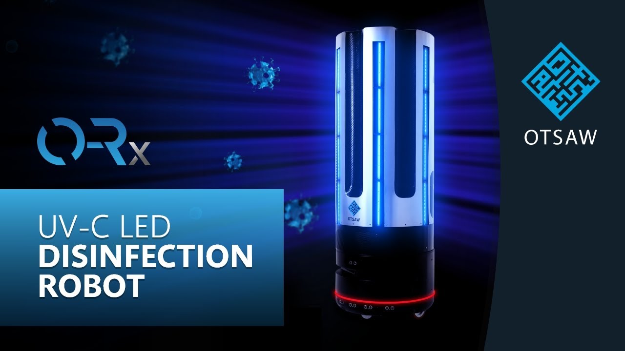 Disinfection Robot O-RX l Lab-Tested with LIVE Human Coronavirus | OTSAW l