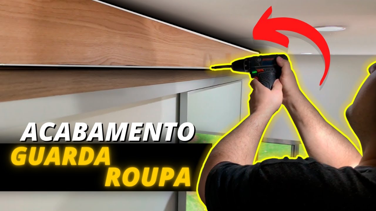 Como fazer FECHAMENTO de teto de GUARDA-ROUPA - Montagem no Sítio #12 | Marcenaria