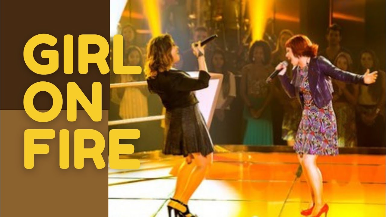 Rully Anne vs J&uacute;lia Tazzi - Girl On Fire - (Batalhas) The Voice Brasil 2013