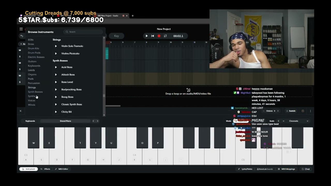 Nour COOKS a BEAT on PlaqueBoyMax's Stream