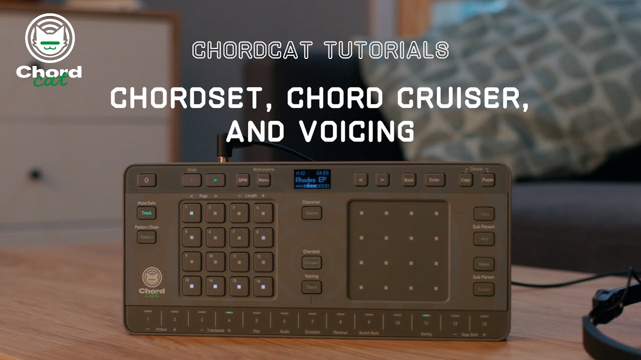 Chordcat Tutorial 04 - ChordSet ChordCruiser Voicing