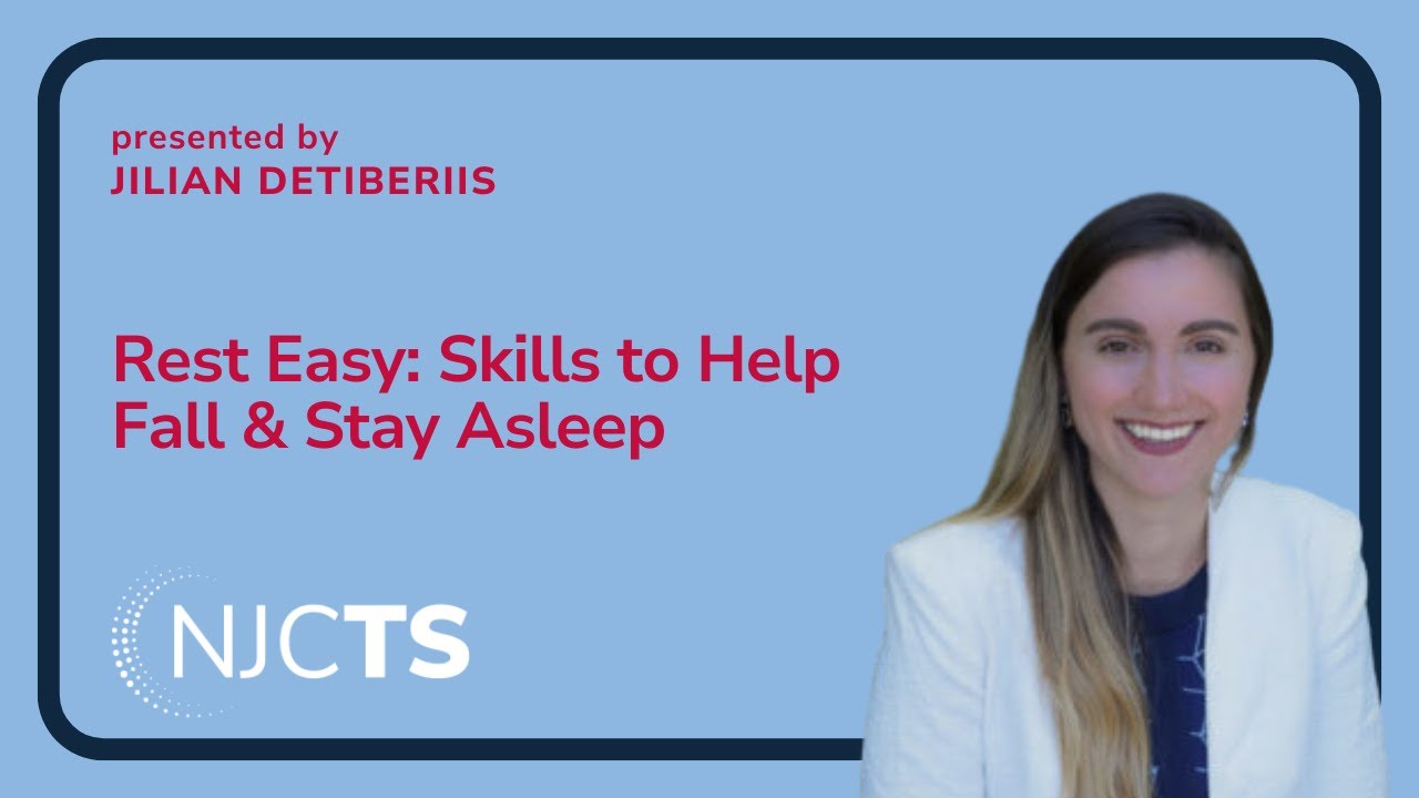 MasterMinds Webinar: Rest Easy - Skills to Help Fall & Stay Asleep