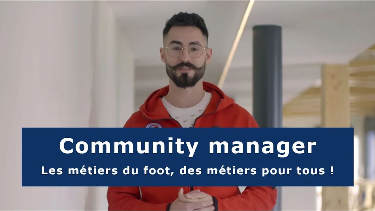Les métiers du foot - Community Manager