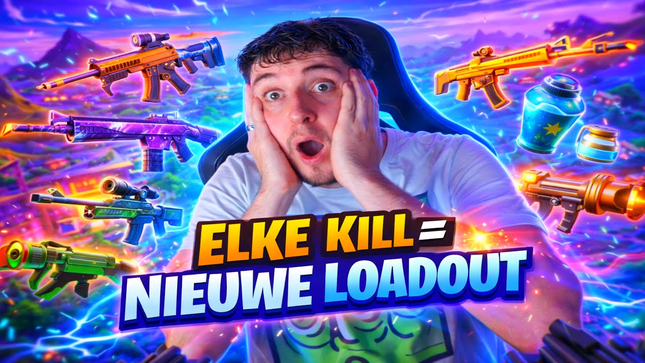ELKE KIL NIEUW LOADOUT | FORTNITE CHALLANGE