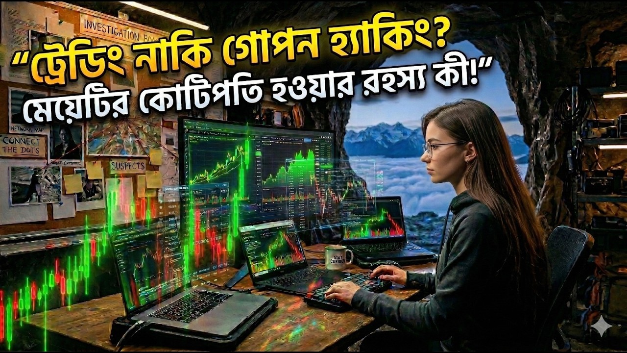 ট্রেডিং নাকি গোপন হ্যাকিং? মেয়েটির কোটিপতি হওয়ার রহস্য কী! |Trader (2025) Movie Explained in Bangla
