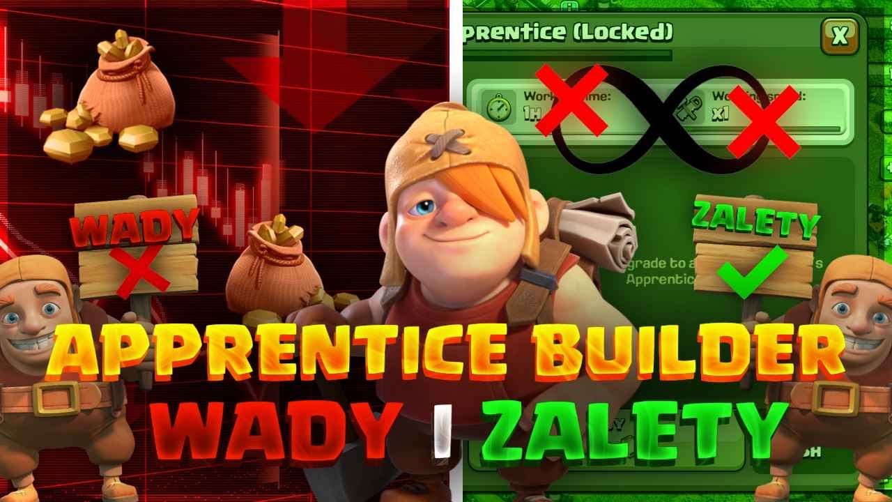 #64 APPRENTICE BUILDER🔨 - CZY WARTO?🤔⏱💵 | CLASH OF CLANS