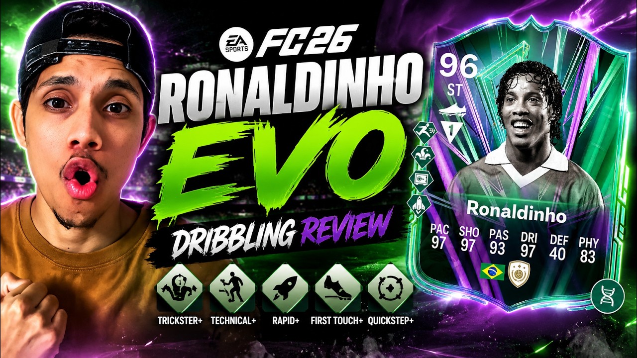 RONALDINHO EVO &mdash; ЭТО МОНСТР ДРИБЛИНГА! 🤯 | ОБЗОР EA FC 26