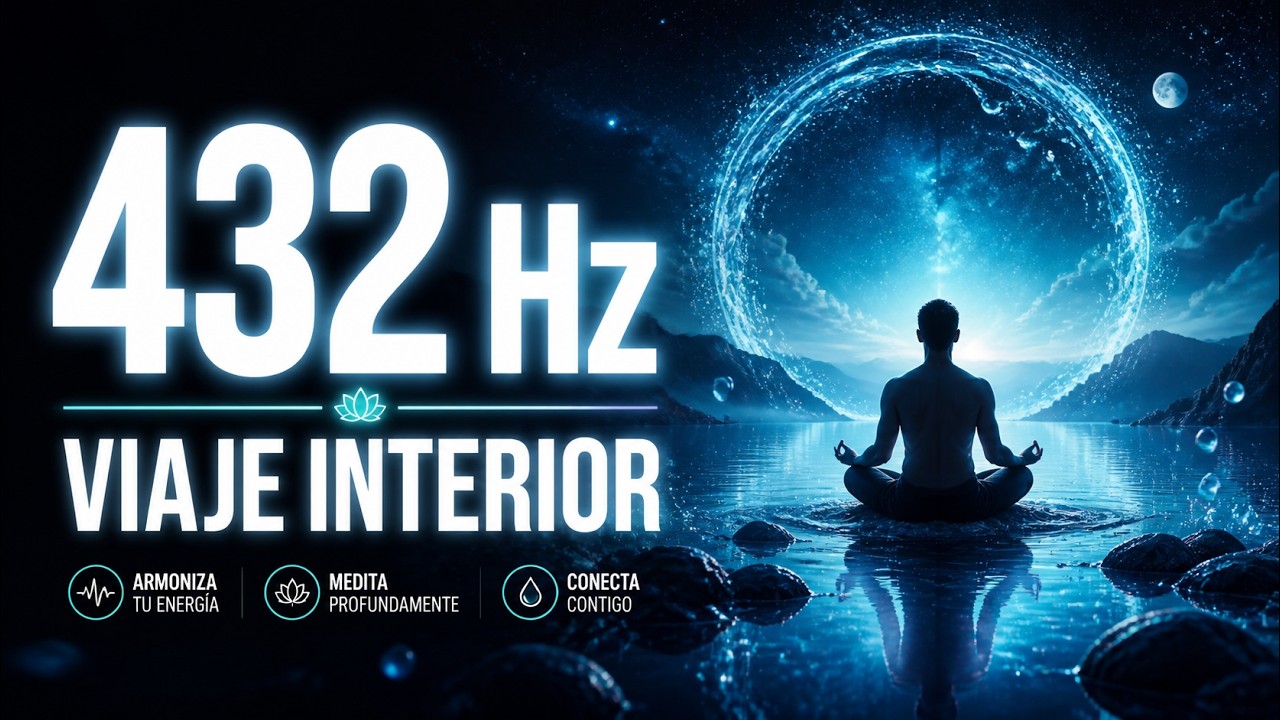 Viaje Interior &mdash;33 Minutos de M&uacute;sica a 432 Hz Sonidos de Agua para Meditar, Relajarte y Concentrarte