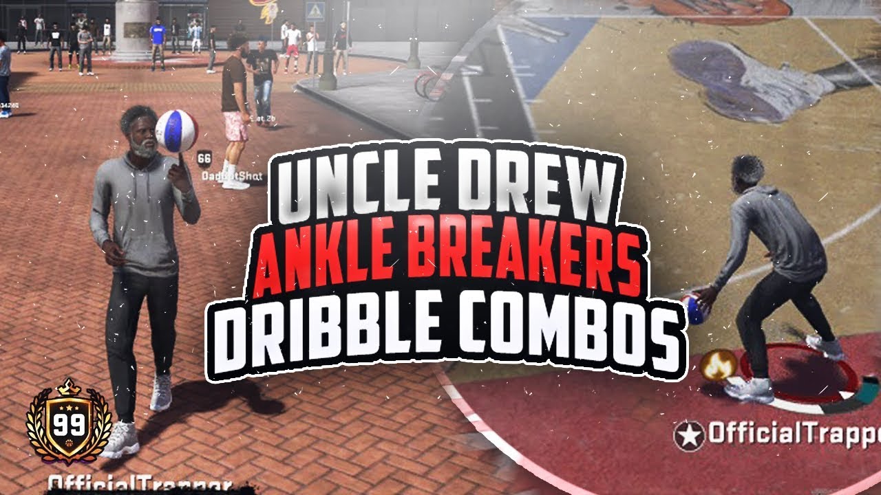 UNCLE DREW ANKLE BREAKERS!😈 CHEESY DRIBBLE COMBOS & BEST DRIBBLE MOVES NBA 2K18! 99 OVR DEMIGOD!🔥