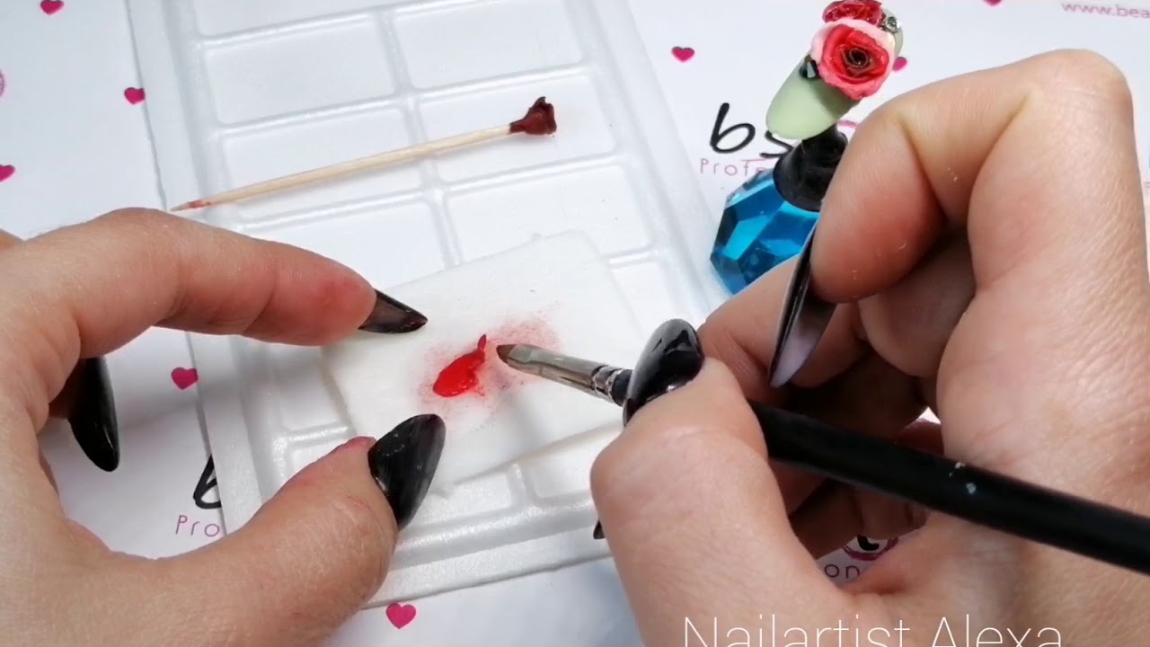 Rose 3D in plastilina