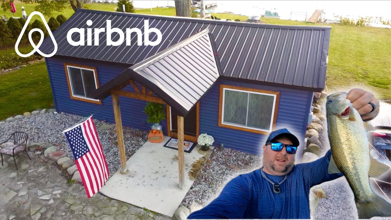 Арендовали этот домик на AirBnB ради крупной рыбы!