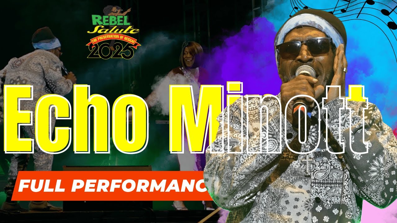 Echo Minott -🔥 Fire Performance | Rebel Salute 2025 | Full Performance 🔥