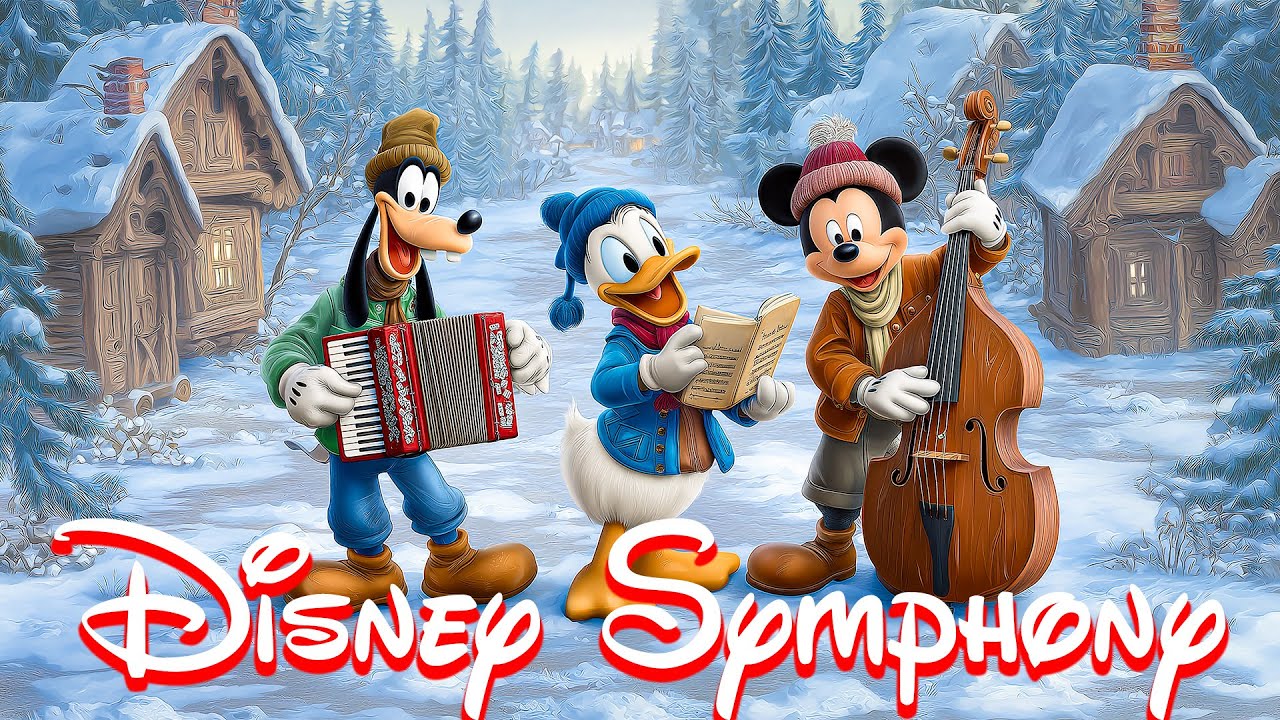 Winter Disney Symphony ❄️🎼 | Enchanted Orchestral Live Ambience for Focus & Calm