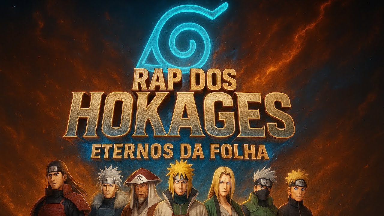 Rap dos Hokages – ETERNOS DA FOLHA 🔥 | O LEGADO QUE NUNCA MORRE 💥🌪️