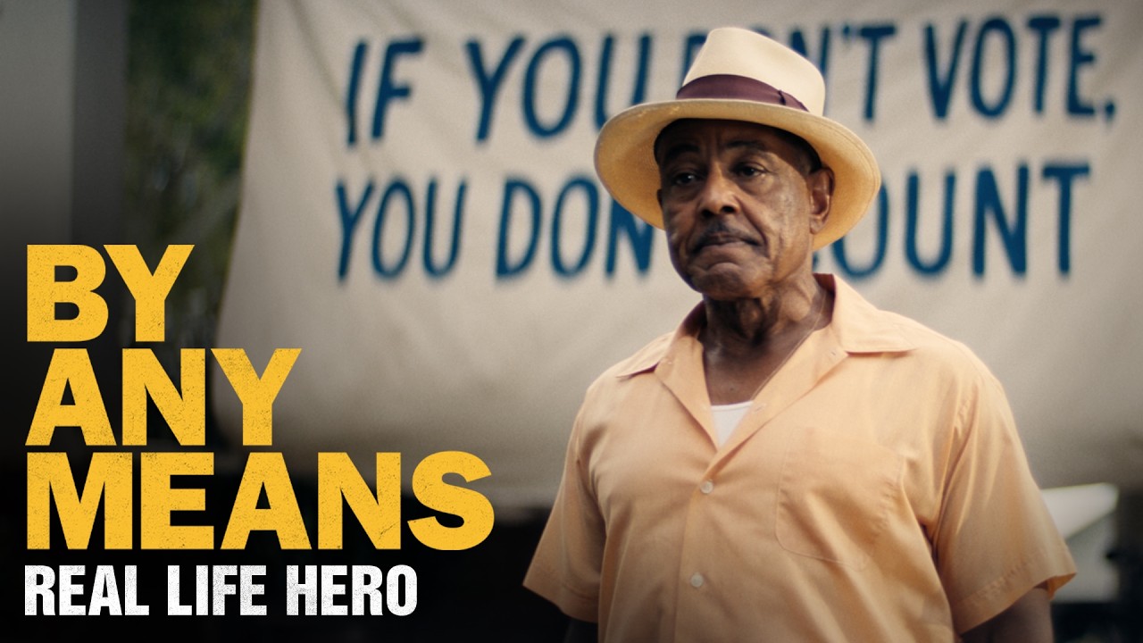 By Any Means | Real Life Hero Featurette (2026 Movie) &ndash; Yahya Abdul-Mateen II, Giancarlo Esposito
