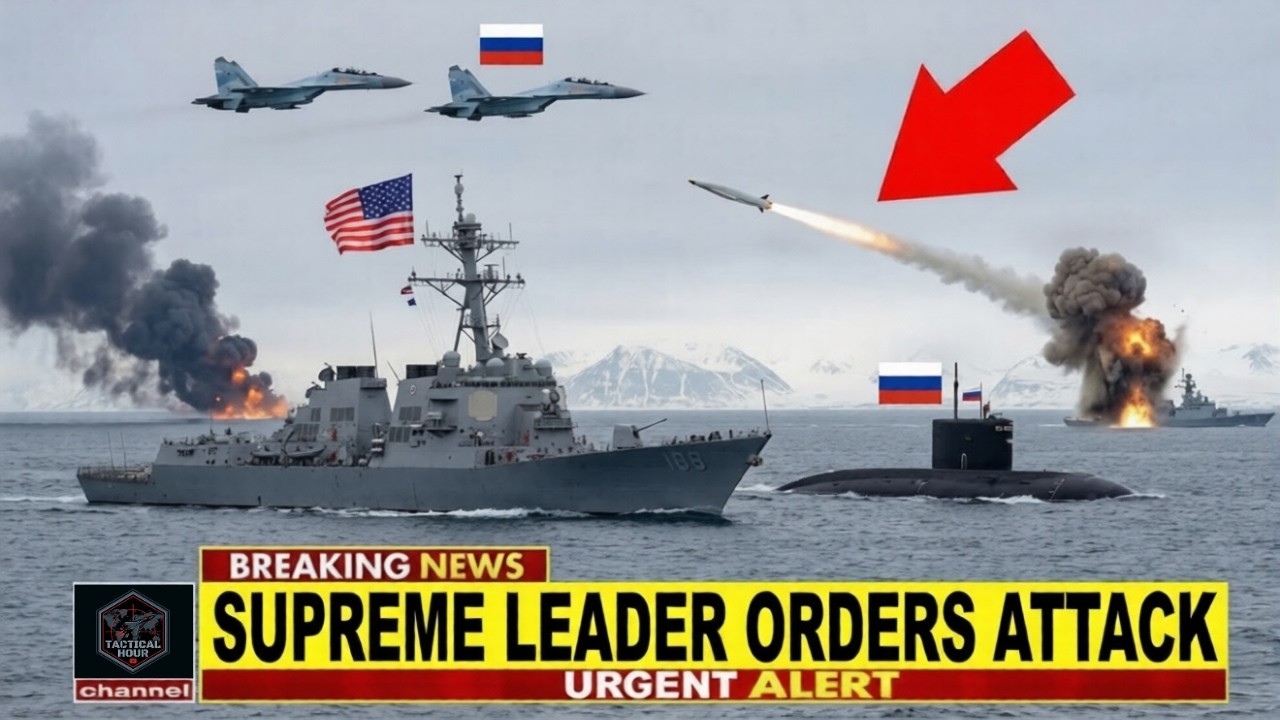 NEW Supreme Leader's FIRST Order Was to DESTROY US Navy — America Had 14 Minutes