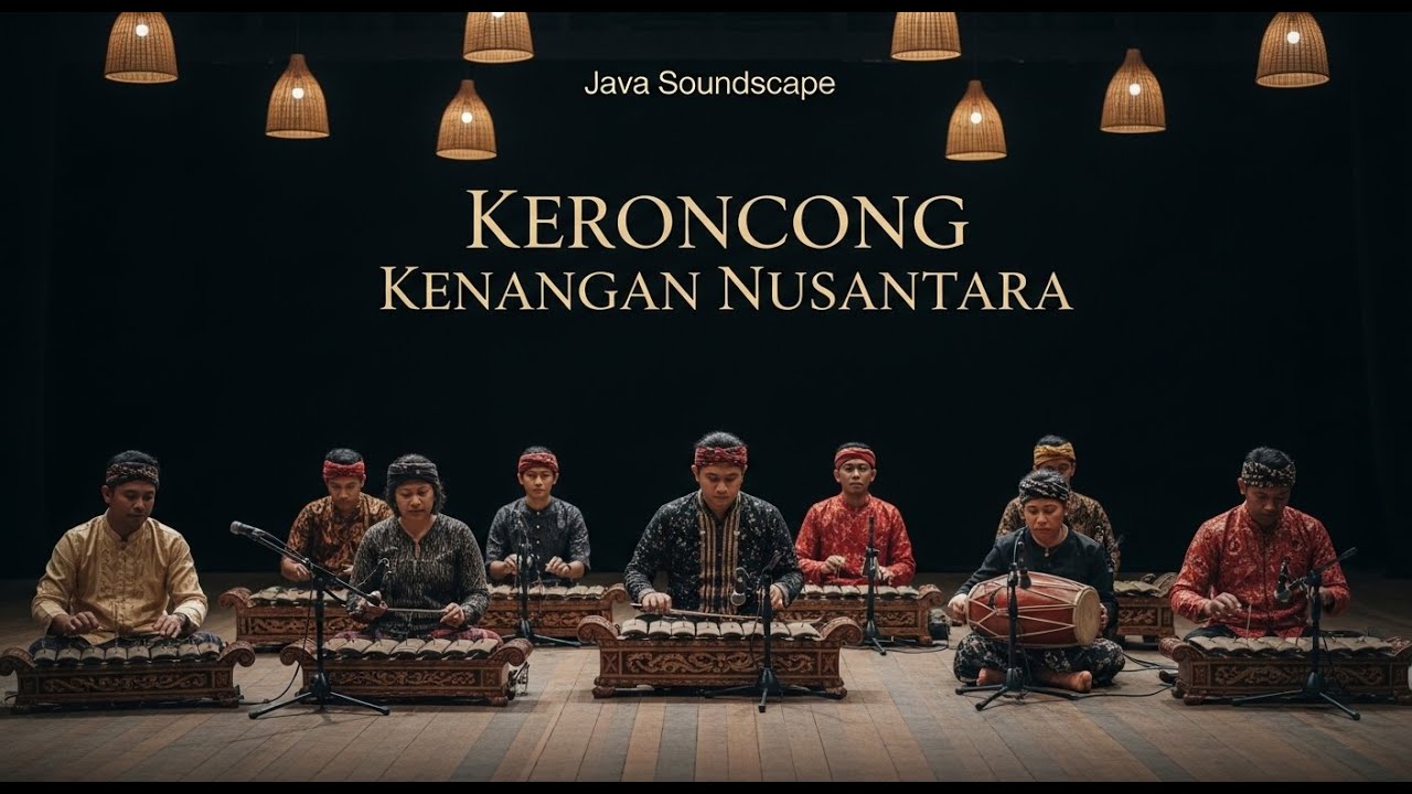 Keroncong Santai di Kala Petang | Irama Lembut & Tempo Dulu & Suasana Hening