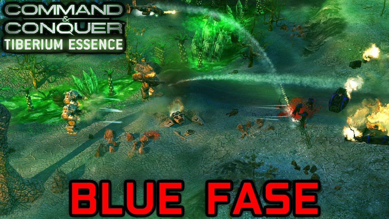 C&C Tiberium Essence - Blue Fase mission | C&C 3 Tiberium Wars