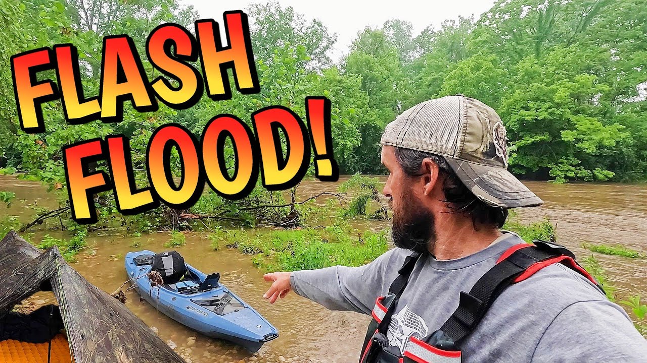 I Almost Lost It All to a FLASH FLOOD — Kayak Camping the Mad River