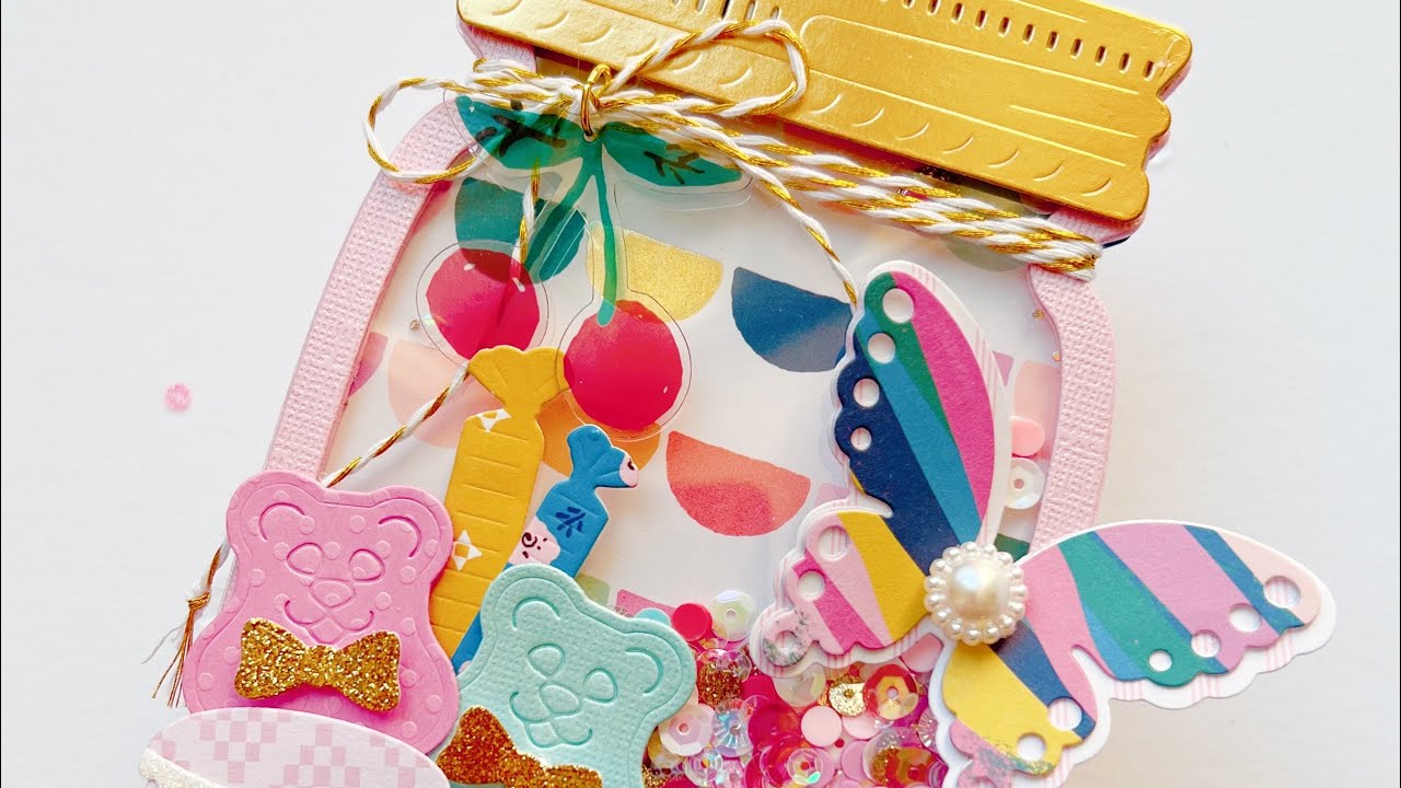 Mason Jar Mini Album + Bag Maker + Scrap Diva Designs
