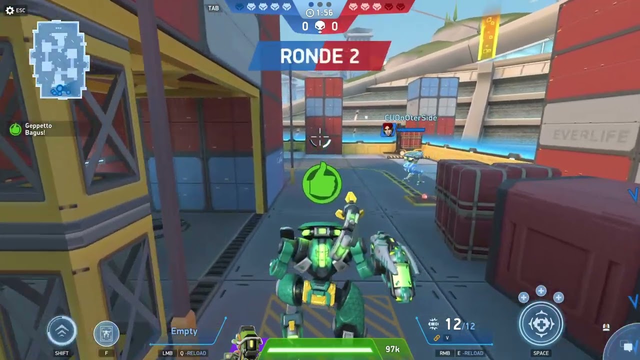 Mech Arena pakai SALVOR cocok untuk support team