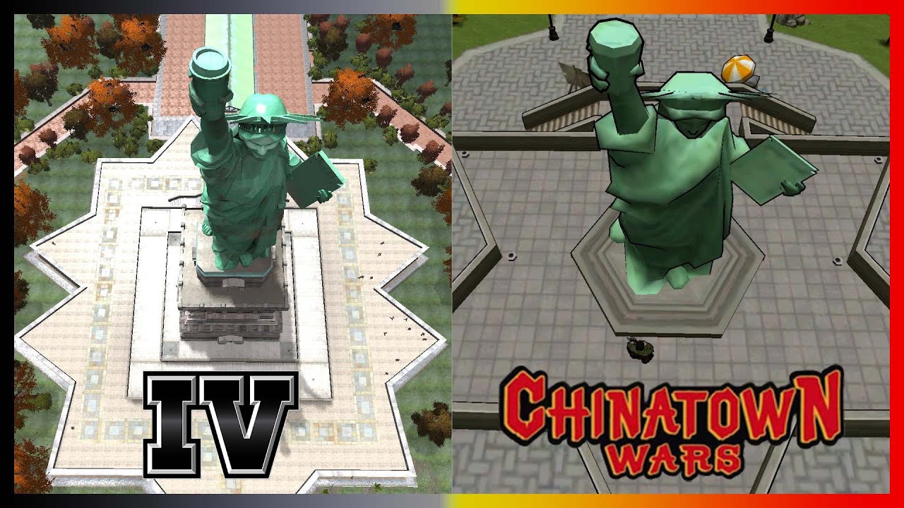 GTA4와 CTW의 맵은 얼마나 닮았을까? - 리버티시티 비교
