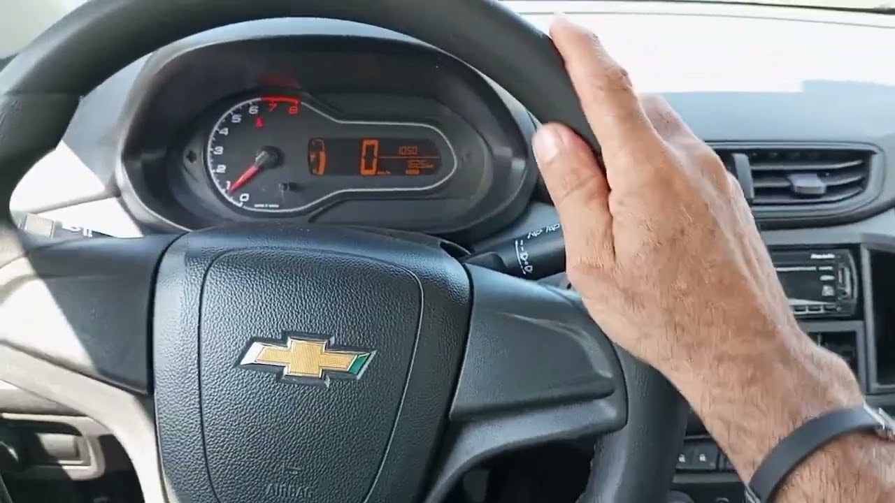 COMO FAZER BALIZA NO CARRO CHEVROLET ONIX , BALIZA DE 3 PONTOS . VISÃO DO MOTORISTA DENTRO DO CARRO