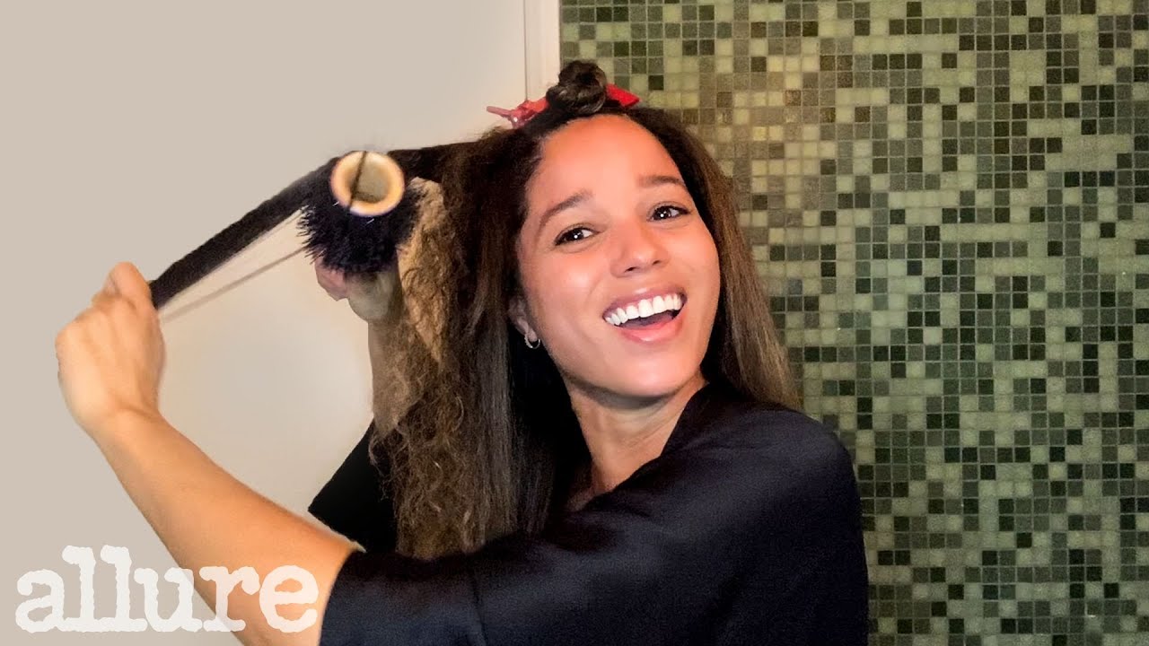 Netflix’s Raising Dion Star Alisha Wainwright’s BlowOut Routine | Wash Day Diaries | Allure