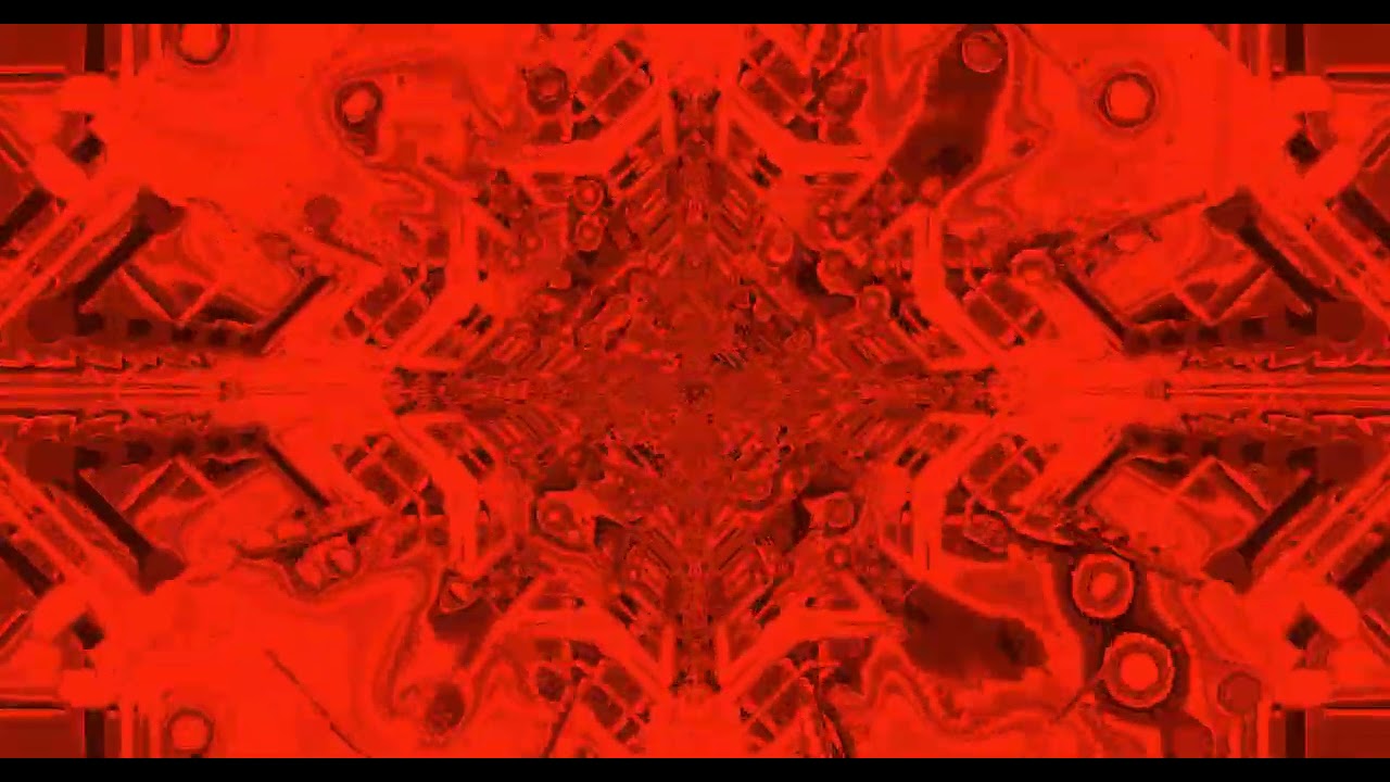 10 hours Red Neon Tunnel Screensaver 4K UHD 60fps Vj Loop PC Laptop