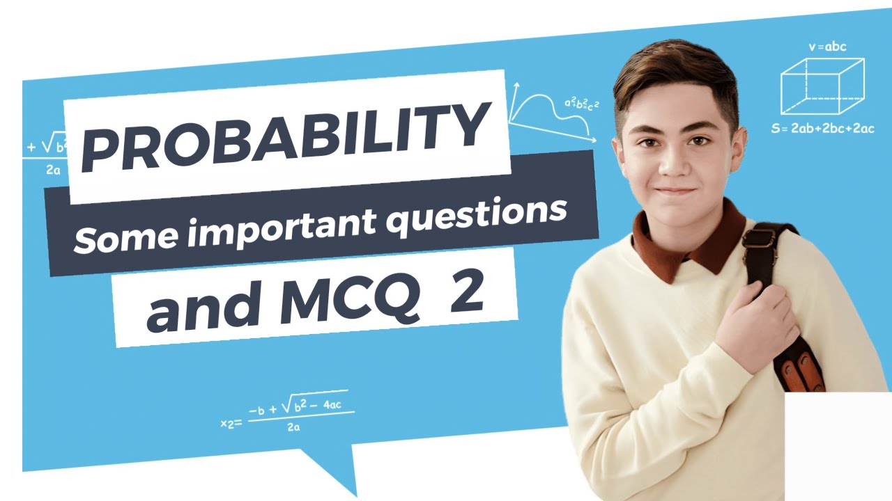 Probability MCQ And Questions 2