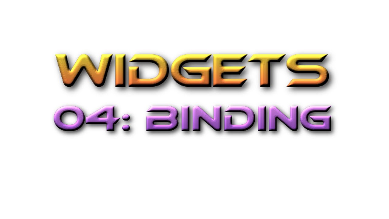 Unreal Engine Tutorial Widgets 04: Binding