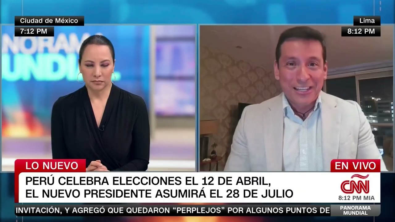 Henry Rafael, presidente del ICPG: Hay tranquilidad en la población, pese a la salida de José Jerí