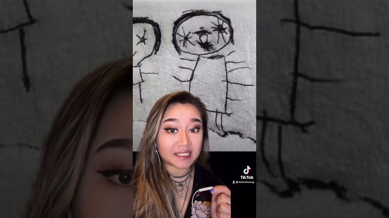 ШОКИРУЮЩИЕ детские рисунки😱‼️ #tiktok #шорты