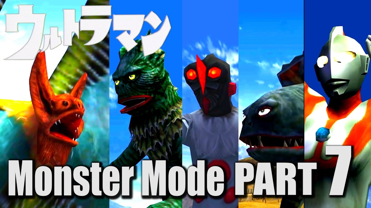 ULTRAMAN PS2 GAME - Monster Mode Part 7 - PESTAR ( 1080P HD 60fps )