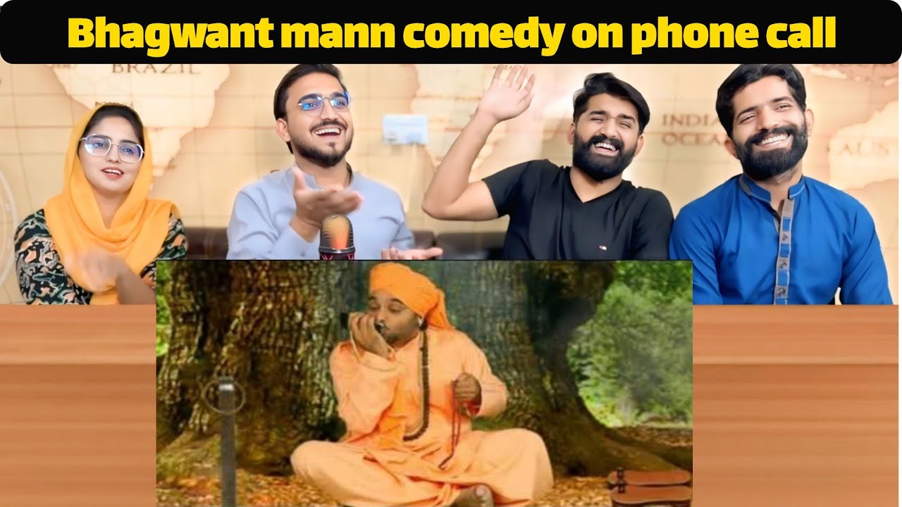 Reaction on Bhagwant mann comedy on phone call