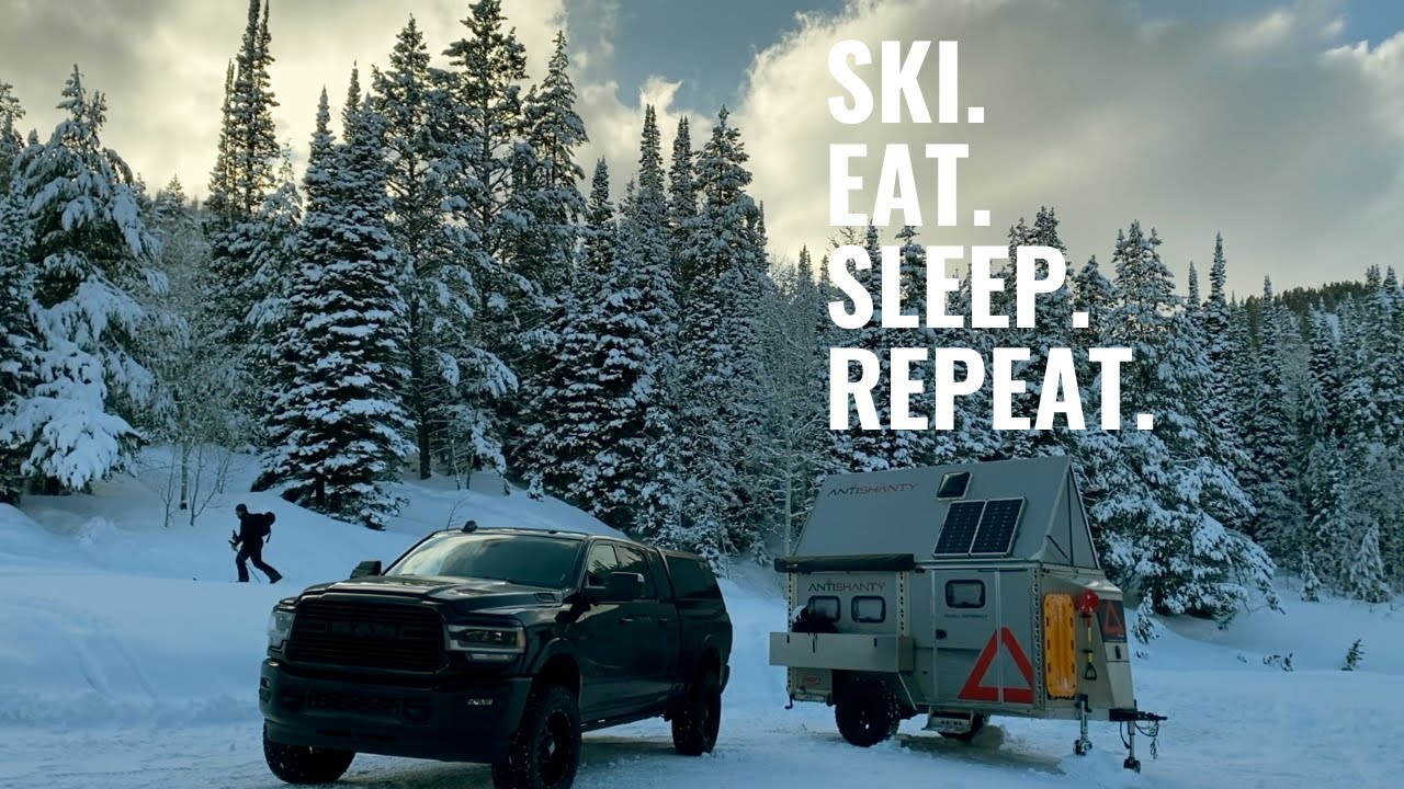 Ski. Eat. Sleep. Repeat. | AntiShanty AS-1
