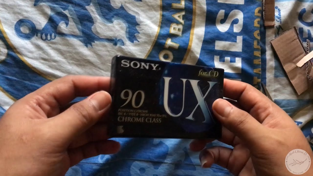 Sony UX Type II Chrome Cassette, Brand New Sealed & Mint | Unwrapping & Testing