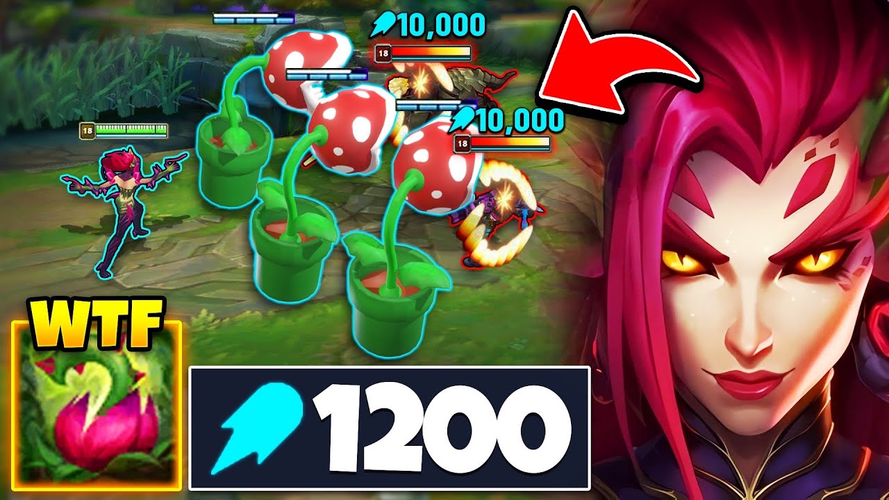 Zyra but my plants are ravenous monsters that one shot you (1200 AP = GGWP)