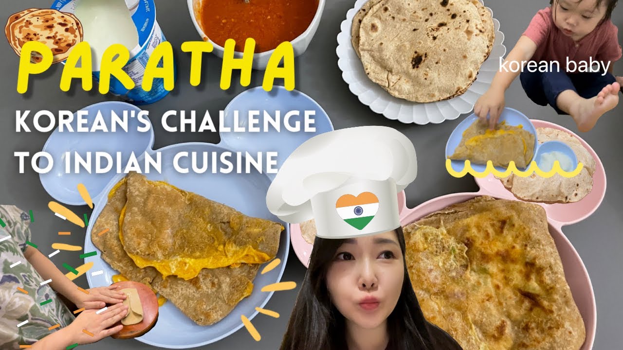 (eng sub)🇮🇳Korean Vlog in India | reactions to indian food | 인도 브이로그