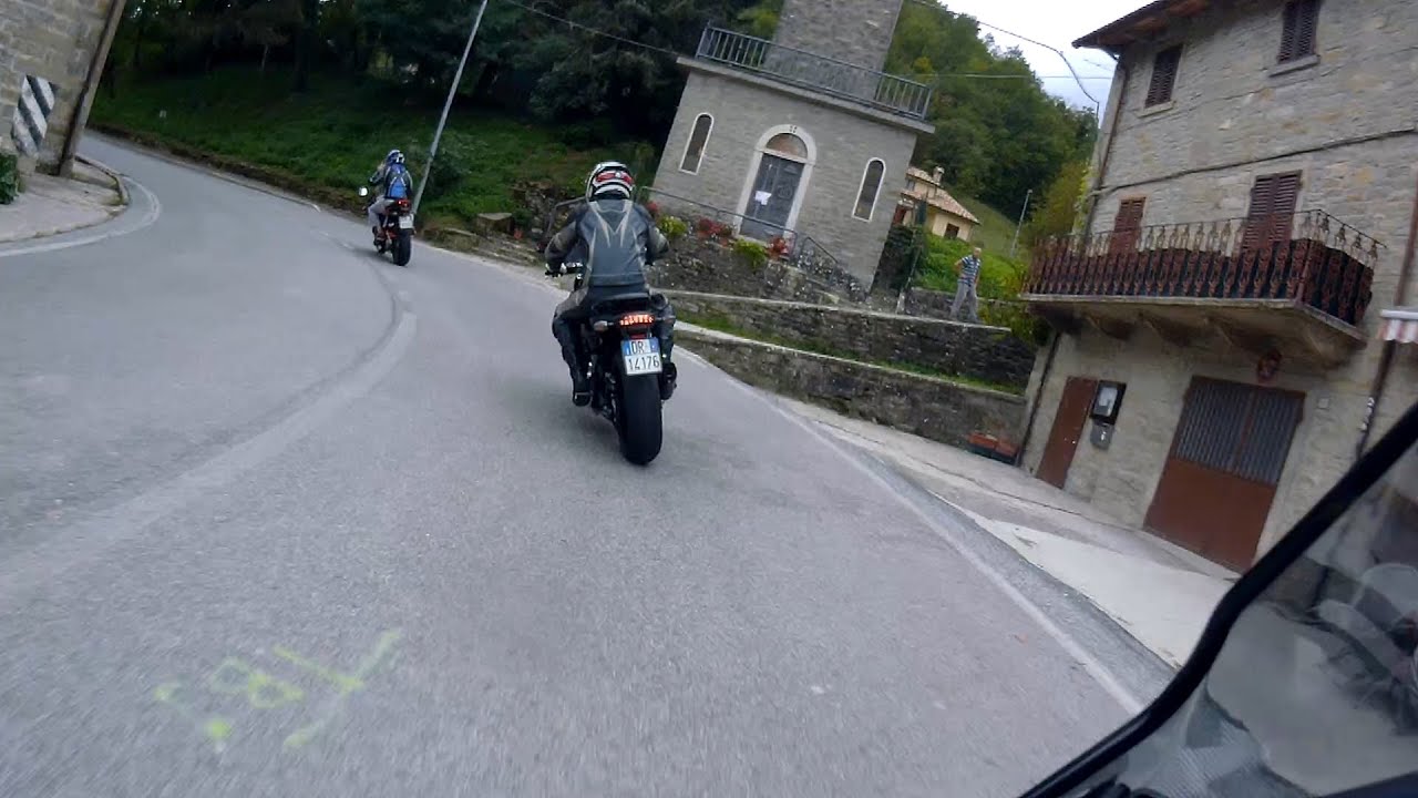 Bocca Trabaria in moto