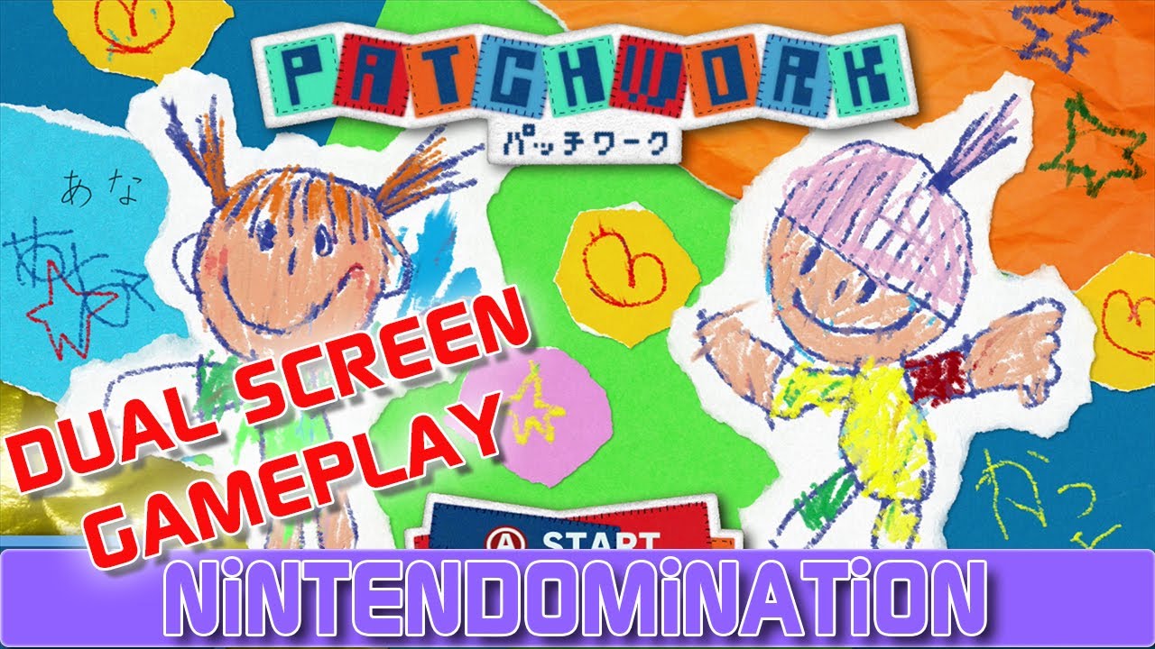 Game & Wario - PATCHWORK - *DUAL SCREEN GAMEPLAY* ゲーム & ワリオ