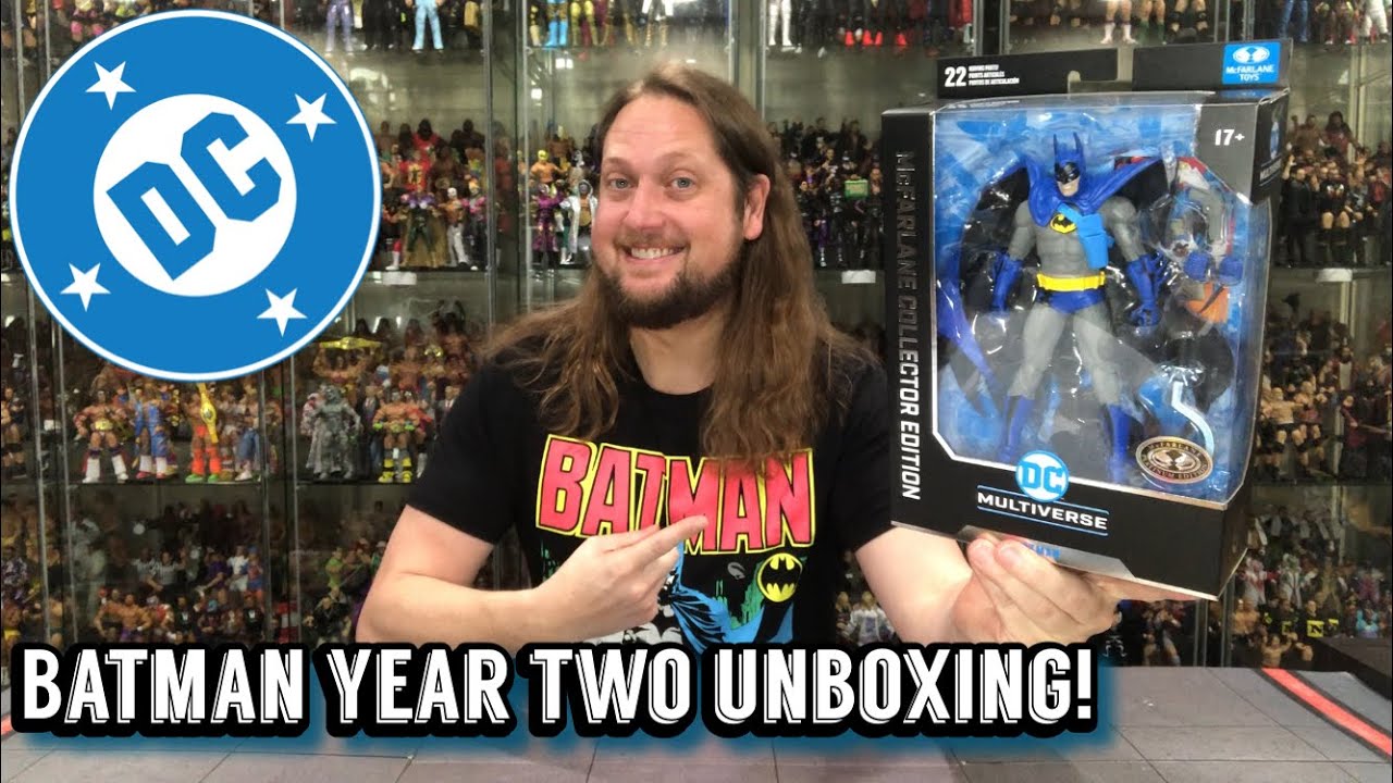 Batman Year Two McFarlane Collectors Edition Platinum Unboxing & Review!