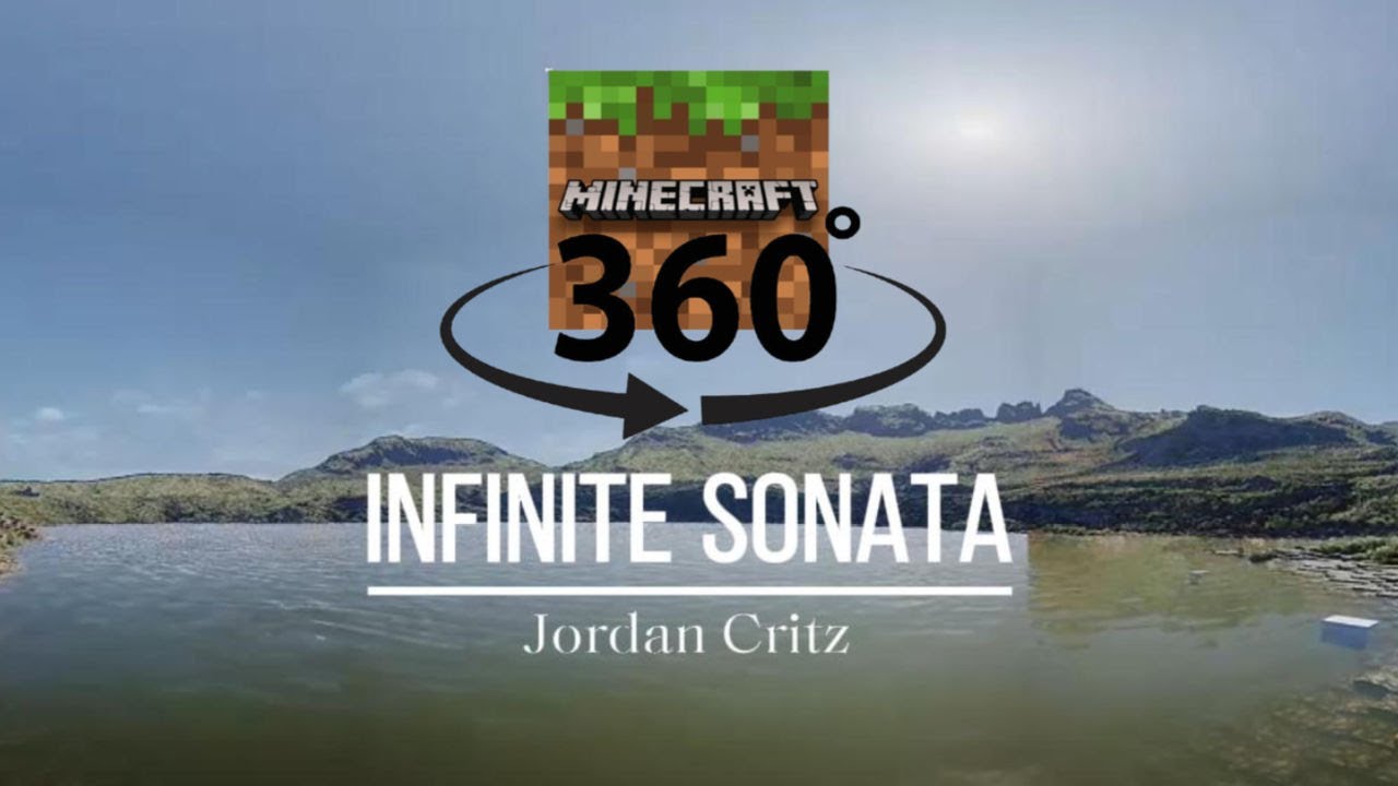 Infinite Sonata - Jordan Critz Piano Transcription | Minecraft Ultra Shader 360