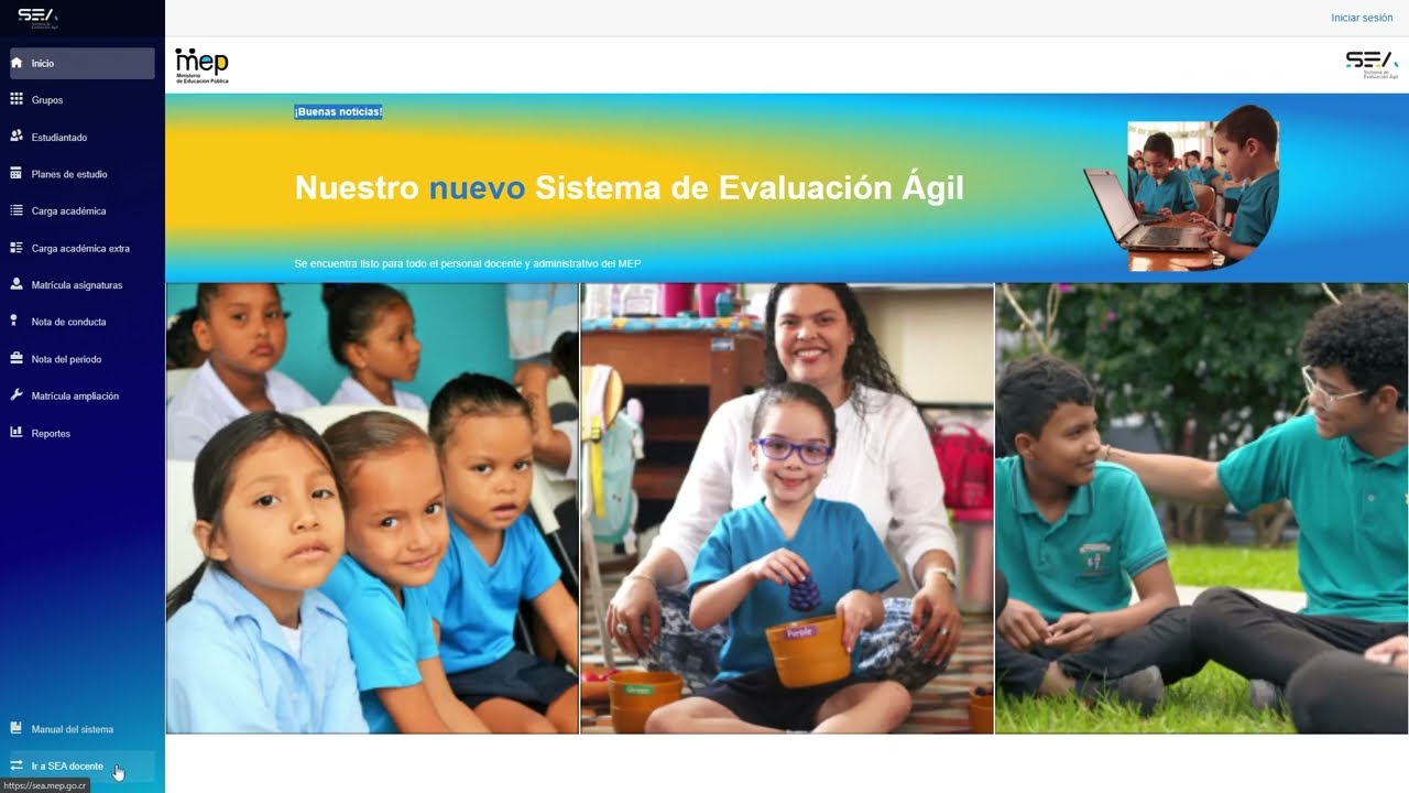SEA Institucional - Grupos