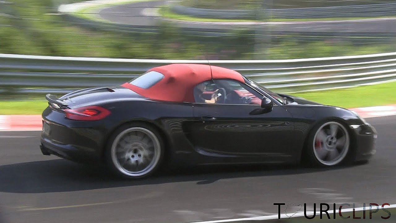 Porsche testing 2 more mysterious Boxster/Cayman prototypes on the N&uuml;rburgring!