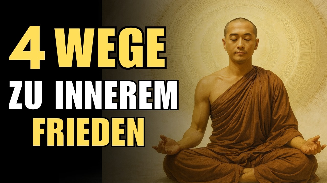 4 buddhistische Wege für inneren Frieden in jeder Lebenslage