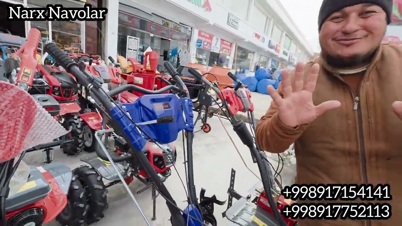 Денов Мотоблок Нархлари 2026. 4К // Denov Motokultuator Narxlari 2026. 4K