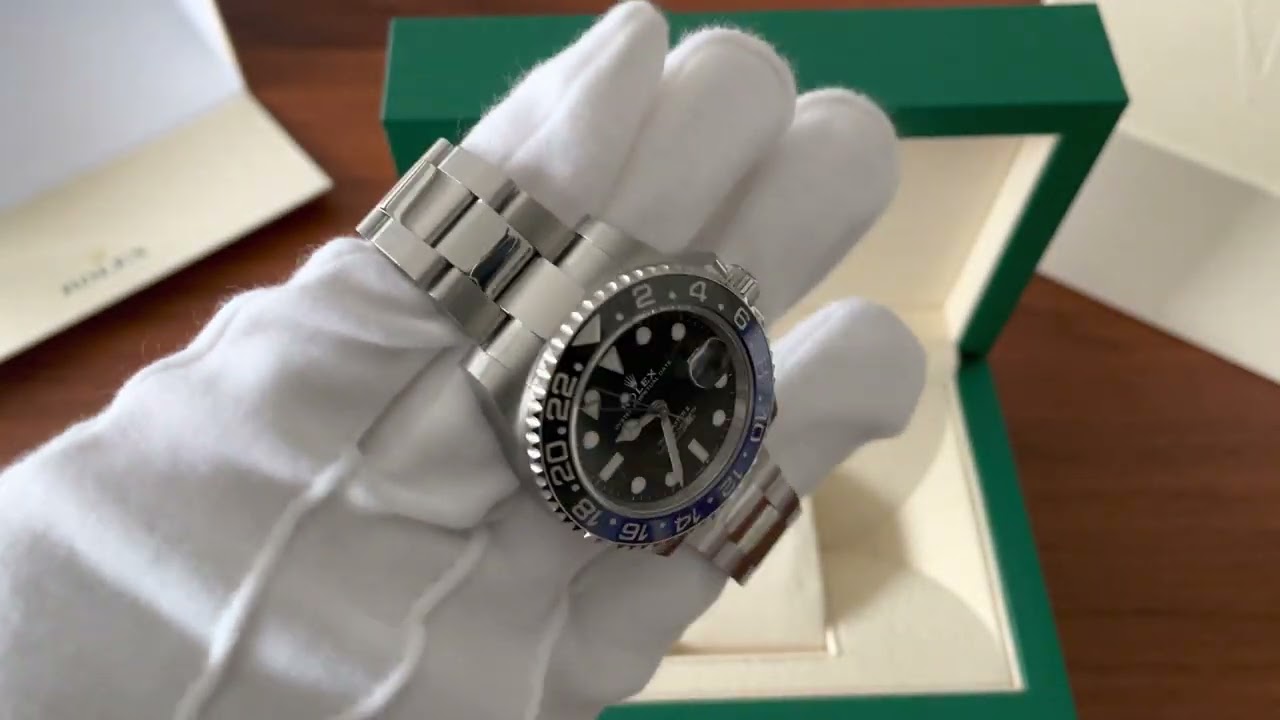Unboxing New Rolex GMT-Master II 126710BLNR batman