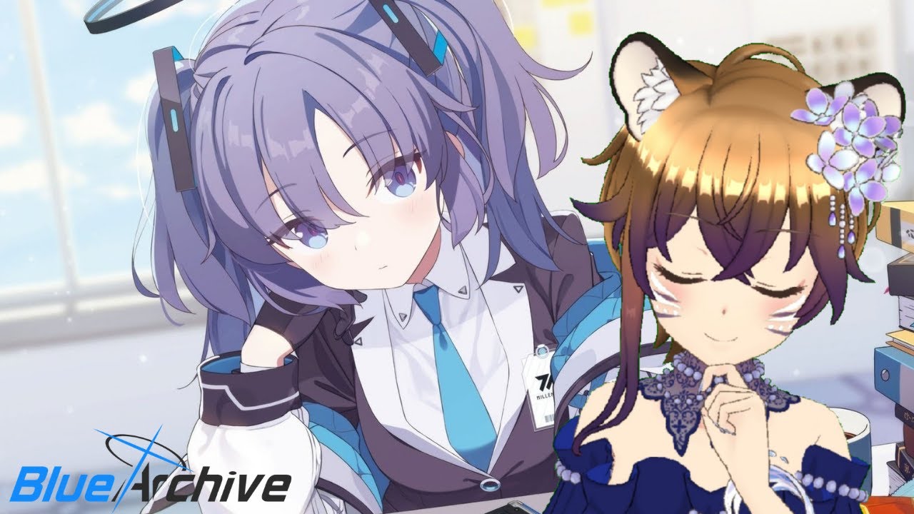 【Blue Archive】ngedate sama Yuuka【﻿Vtuber ID】